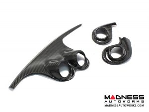 Alfa Romeo 4C Interior Air Vent Trim Kit - Carbon Fiber - Coupe